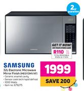 Samsung 32L Electronic Microwave (Mirror Finish) ME0113M1/XF