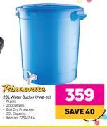 Pineware 20L Water Bucket PWB-02