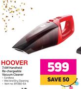 Hoover 7.4W Handheld Re-Chargeable Vacuum Cleaner