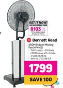 BR Bennett Read 40cm Indoor Misting Fan HFN100