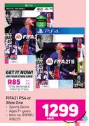 FIFA 21 For PS4 Or Xbox One-Each