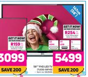 Telefunken 58" FHD LED TV TLEDD-58FHD
