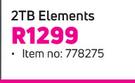 WD 2TB Elements