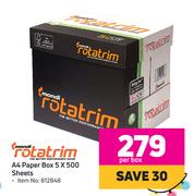 Rotatrim A4 Paper Box (5 x 500 Sheets)-Per Box