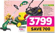 Trimtech 2400W Electric Lawnmower Combo
