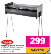 Metalix Large Adjustable Braai (452)