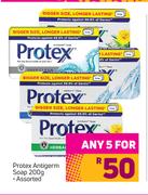 Protex Antigerm Soap Assorted-For Any 5 x 200g