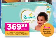 Pampers Premium Care Disposable Nappies Mega Box-Per Box
