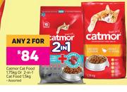 Catmor Cat Food 1.75Kg Or 2 In 1 Cat Food 1.5Kg-For Any 2