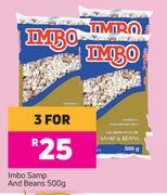 Imbo Samp & Beans-For 3 x 500g