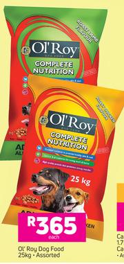 Ol roy top dog food company
