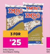 Imbo Samp & Beans-3 x 500g