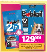 Bobtail 2 In 1 Dog Food 5.5kg, 6kg & 6.5kg Or Bobtail Dog Food Assorted 8kg-Each