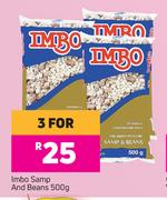 Imbo Samp & Beans-For 3 x 500g