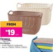 Formosa Knit Basket-Each