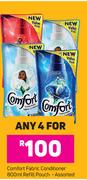 Comfort Fabric Conditioner 800ml Refill Pouch Assorted-For Any 4