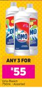 Omo Bleach Assorted-For Any 3 x 750ml