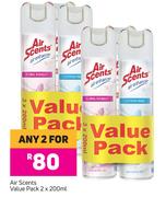Air Scents Value Pack-For Any 2 x 2x200ml