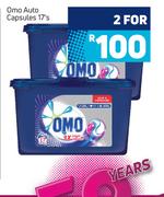 Omo Auto Capsules 17's Pack-For 2