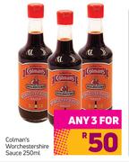 Colman's Worchestershine Sauce-For Any 3 x 250ml