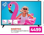 Sinotec 50" UHD Digital LED TV DVB-T2