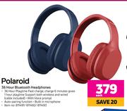 polaroid 36 hour bluetooth headphones