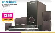 Telefunken 5.1 Channel DVD Home Theatre THT-6000HDMIA