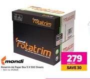 Mondi Rotatrim 4A Paper Box 5 x 500 Sheets-Per Box