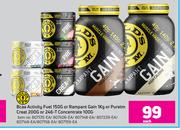 BCAA Activity Fuel 150g Or Rampant Gain 1Kg Or Puretm Creat 200g Or 246-T Concentrate 100g-Each