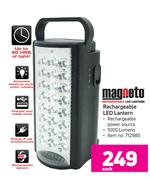 Magneto Rechargeable LED Lantern