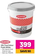 Plascon 20Ltr True Colour Fresh White-Each