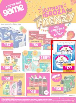 Game Inland Food : Ultimate iGroza Frenzy (21 October - 3 November 2020), page 1