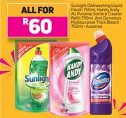 Sunlight Dishwashing Liquid Pouch Combo-For All