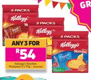Kellogg's Noodles Multipack Assorted- For 3 x 5x70g