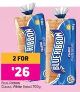 Blue Ribbon Classic White Bread-For 2 x 700g