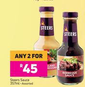 Steers Sauce Assorted-For Any 2 x 357ml