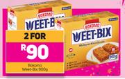 Bokomo Weet Bix-For 2 x 900g