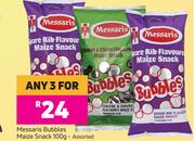 1 Messaris Bubbles Maize Snack Assorted-For Any 3 x 100g