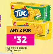 1 Tuc Salted Biscuits Assorted-For Any 2 x 100g