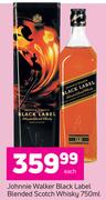 1 Johnnie Walker Black Label Blended Scotch Whisky-750ml Each