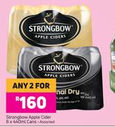 1 Strongbow Apple Cider Cans Assorted-For Any 2 x 6 x 440ml