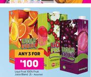 Liqui Fruit 100% Fruit Juice Blend Assorted-For Any 3 x 2L