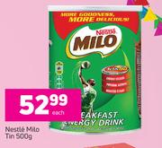 Nestle Milo Tin-500g Each