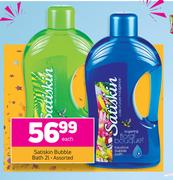 Satiskin Bubble Bath Assorted-2Ltr Each