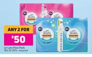 Lil-Lets Maxi Pads Assorted-For Any 2 x 16's Or 20's Pack