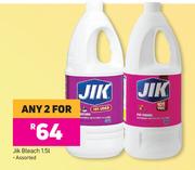 Jik Bleach Assorted-For Any 2 x 1.5Ltr