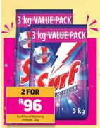 Surf Hand Washing Powder-For 2 x 3kg