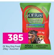 Ol'Roy Dog Food Assorted-25kg Each