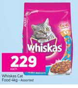 Whiskas Cat Food Assorted-4kg Each