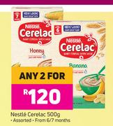 2Nestle Cerelac Assorted-For Any 2 x 500g